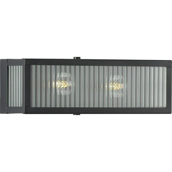 Progress Lighting P300265 Dwyer 2 Light 14" Wide Bathroom Vanity Light - Black