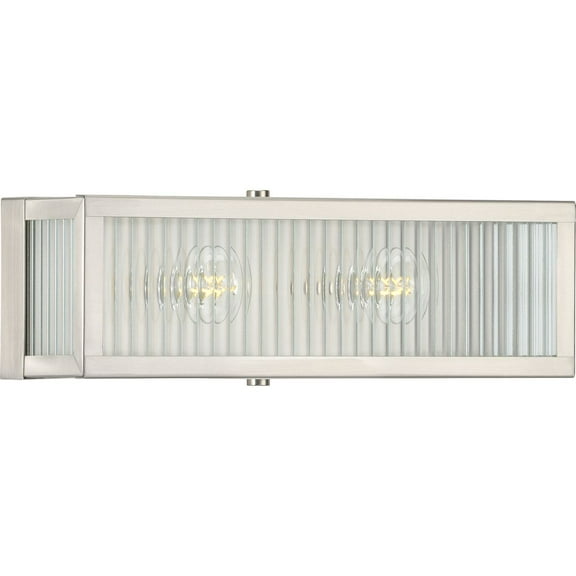 Progress Lighting P300265 Dwyer 2 Light 14" Wide Bathroom Vanity Light - Stainless Steel