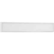 Progress Lighting Everlume 1-Light LED Modern Bath Vanity Light, Brushed Nickel, Frosted Glass Shade