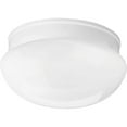 thumbnail image 1 of Progress Lighting P3408-30 1-Light Close-To-Ceiling Fixture, White, 1 of 2