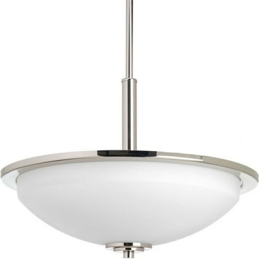 Progress Lighting P3450-104 Replay Pendant Light, Polished Nickel