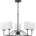 thumbnail image 1 of Progress Lighting P400182 Tobin 5 Light 28" Wide Chandelier - Black, 1 of 7