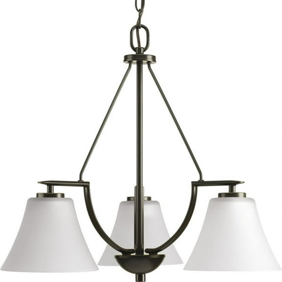 P4621-20W-Progress Lighting-Bravo - Chandeliers Light - 3 Light in Modern style - 23 Inches wide by 20.13 Inches high-Antique Bronze Finish