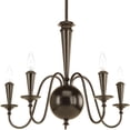 thumbnail image 1 of Progress Lighting Identity Collection 5-Light Antique Bronze Chandelier, 1 of 2