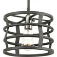 thumbnail image 1 of Progress Lighting, Noma, 1-Light Mini-Pendant, Graphite, Etched White Glass Shade, 1 of 2