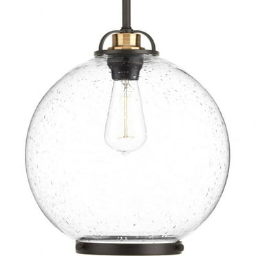 Progress Lighting P5311-20 13 in. Chronicle 1-Light 100W Med Pendant Ceiling Light in Antique Bronze