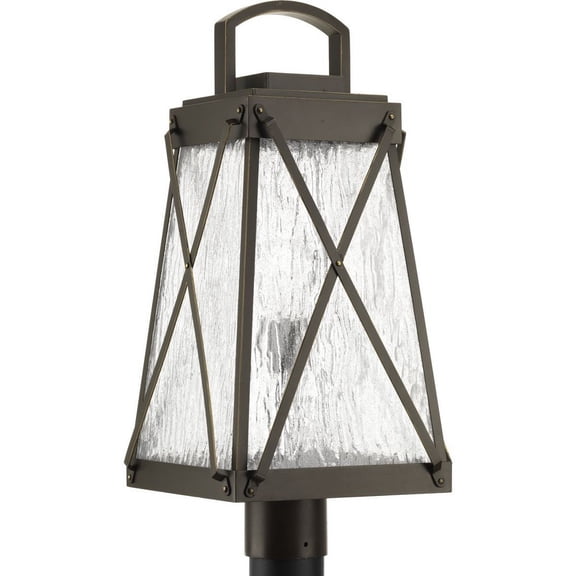 Progress Lighting P540009-020 Creighton Outdoor Post Light, Antique Bronze