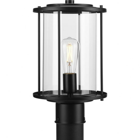 P540020-31M-Progress Lighting-Gunther - 1 Light Outdoor Post Lantern In Farmhouse Style-13.5 Inches Tall and 8 Inches Wide