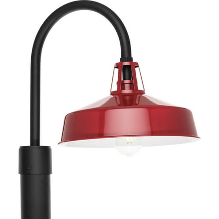 Progress Lighting P540103 Cedar Springs 17" Tall Post Light - Red