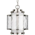 thumbnail image 1 of Progress Lighting P5589-09 Bay Court Outdoor Pendant Light Brushed Nickel, 1 of 2