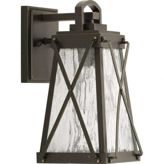 Progress Lighting P560031-020 Creighton Outdoor Wall Light, Antique Bronze
