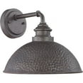thumbnail image 1 of Progress Lighting Englewood 1-Light Medium Wall Lantern, Antique Pewter, Metallic Copper Shade, 1 of 5