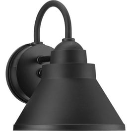 Progress Lighting Milford LED 8.625-in W Black Outdoor Flush Mount Light ENERGY STAR Progress Lighting Milford LED 8.625-in W Black Outdoor Flush Mount Light ENERGY STAR
