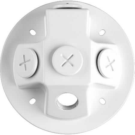 Progress Lighting P6343-Led Security 5" Wide Flood Light Mounting Bracket - White