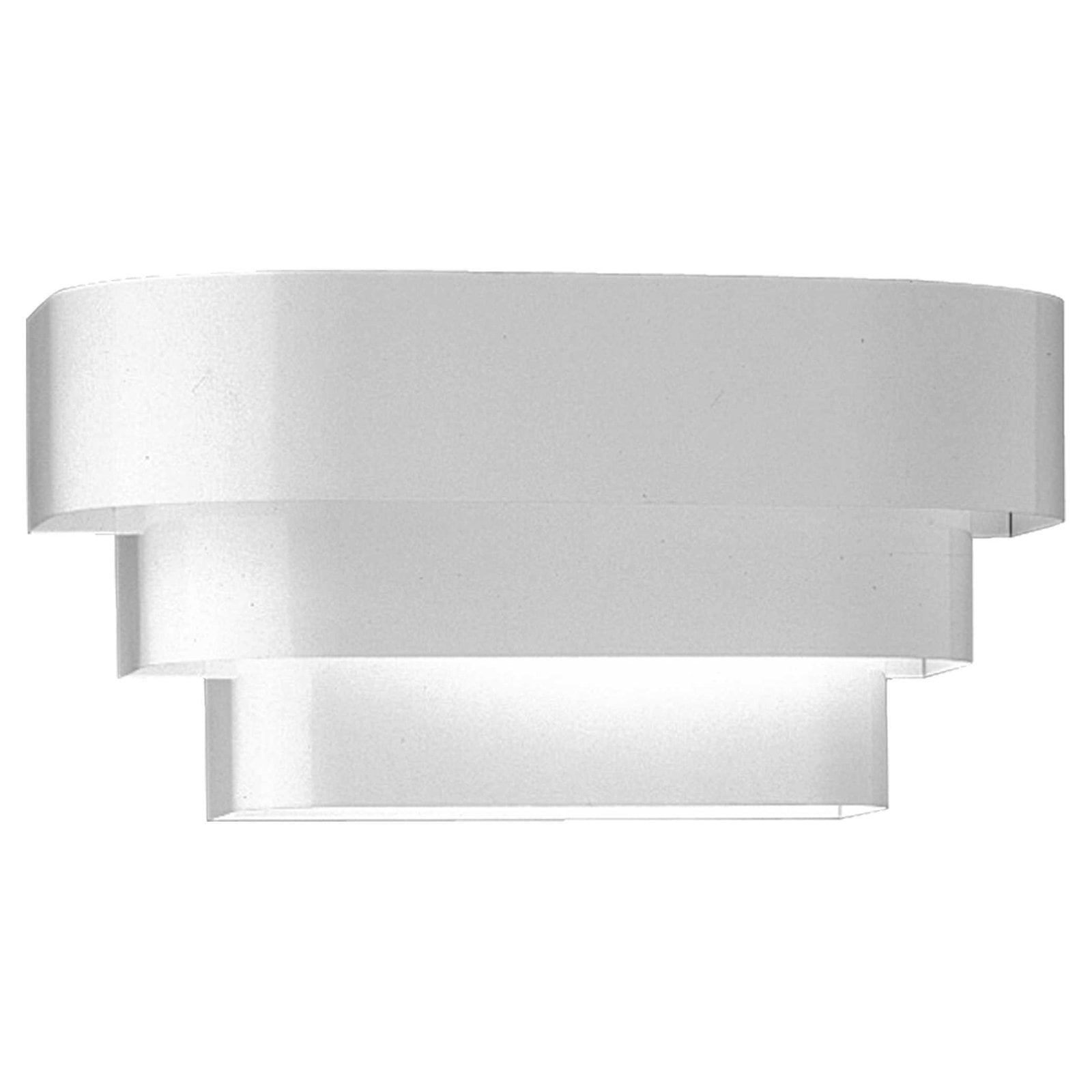 White Chrome Dimmable Direct Wired Electric Wall Sconce