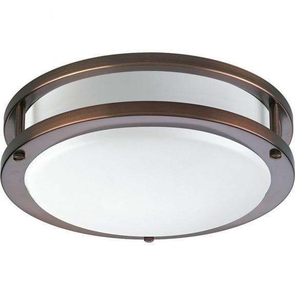 P7249-17430K9-Progress Lighting-LED CTC COMM - Close-to-Ceiling Light - 1 Light in Modern style - 10.38 Inches wide by 3.5 Inches high-Urban Bronze