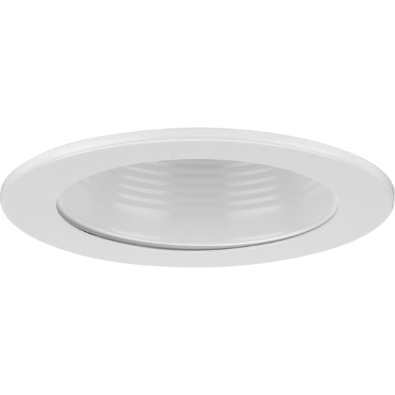 Progress Lighting P804000 4" Baffle Recessed Trim - White
