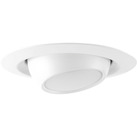 Progress Lighting P8046-Led 4" Led Recessed Adjustable Trim - White