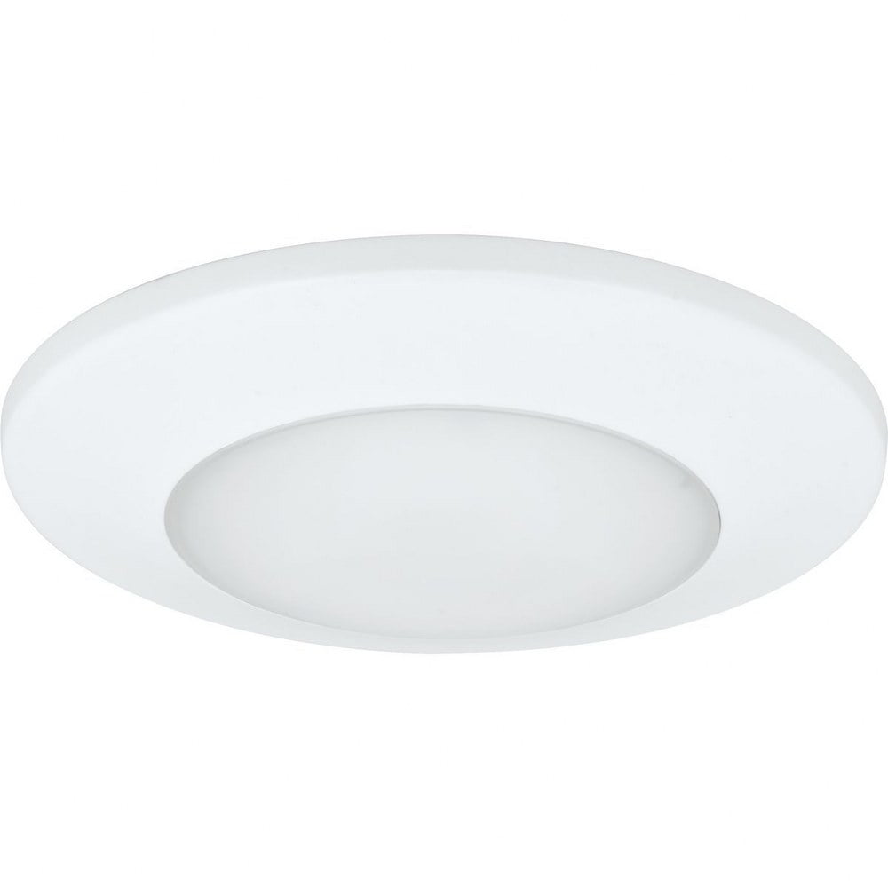 Sleek White 7.5" LED Flush Mount Light with Energy Star
