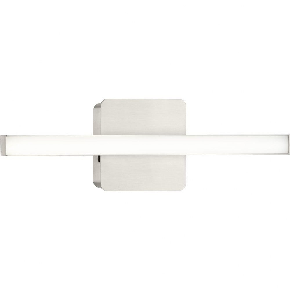 Brushed Nickel Dimmable LED Linear Vanity Light