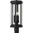 thumbnail image 1 of Ramsey Collection Textured Black Modern Farmhouse Post Outdoor Light, 1 of 12