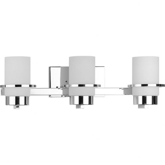 P300415-015-Progress Lighting-Reiss - 3 Light Bath Vanity In Modern Style-7 Inches Tall and 5.75 Inches Wide-Polished Chrome Finish