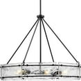thumbnail image 1 of Progress Lighting - Rivera - 6 Light Chandelier In Modern Style-24 Inches Tall, 1 of 14