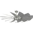 thumbnail image 1 of Progress Lighting Springer II 60-Inch Windmill Ceiling Fan, 12-Light, Antique Nickel, Galvanized Blades, Steel Material, 1 of 19