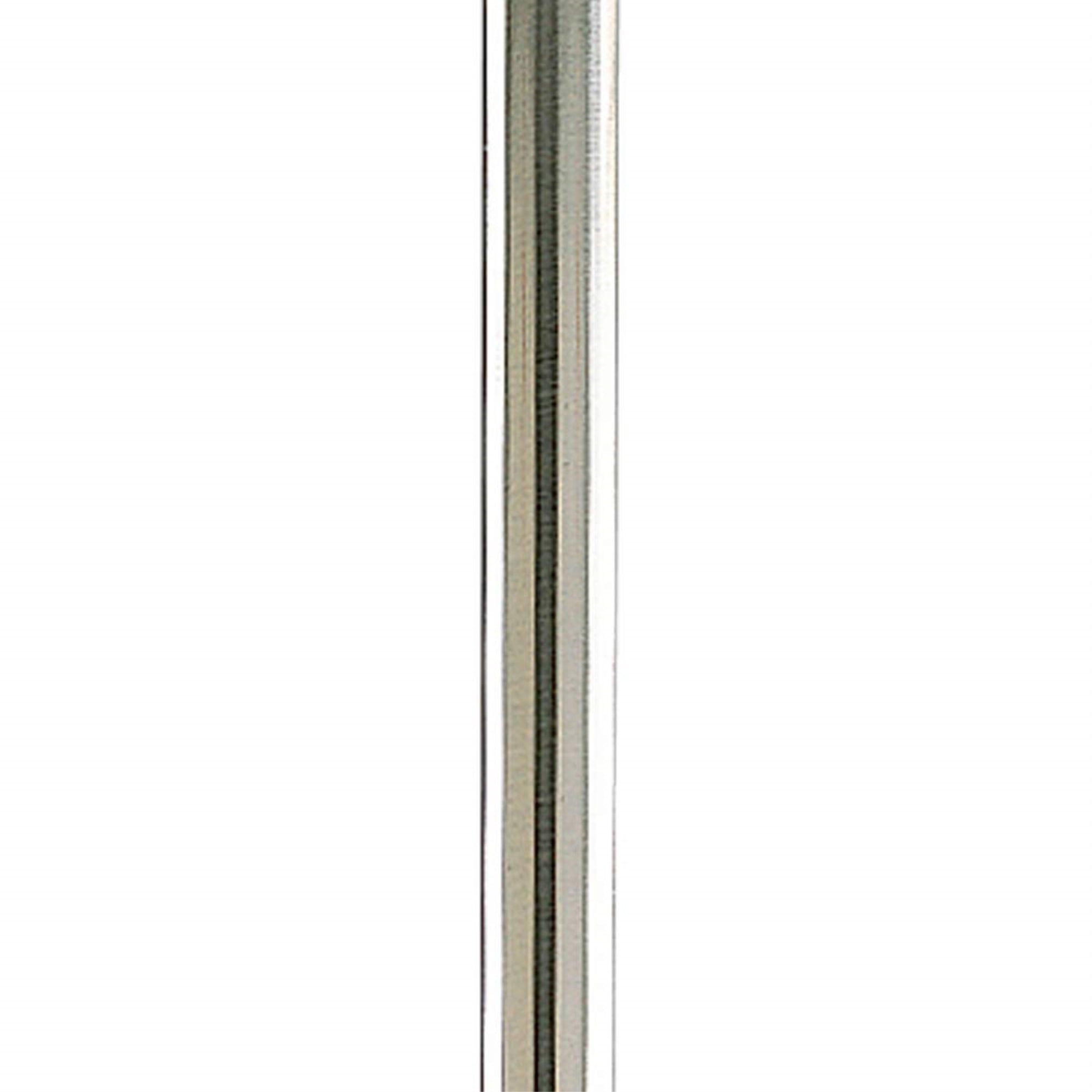 54" Brushed Nickel Steel Pendant Stem Extension Kit