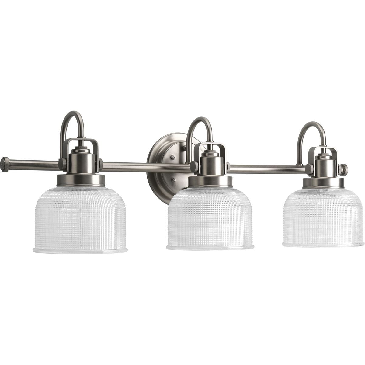 Archie Antique Nickel 3-Light 26.25" Bath & Vanity Fixture