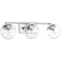 Progress Lighting - Three Light Bath - Mod - 3 Light in Mid-Century Modern style