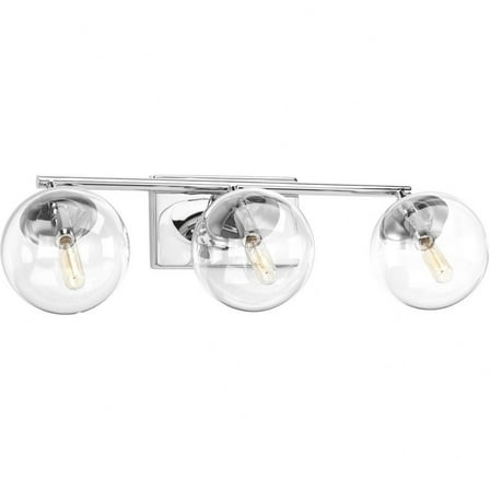 Progress Lighting - Three Light Bath - Mod - 3 Light in Mid-Century Modern style
