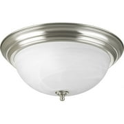 Three-Light Dome Glass 15-1/4 Close-to-Ceiling