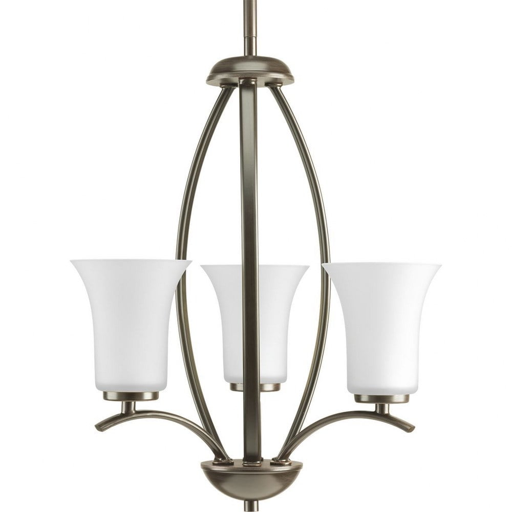 Antique Bronze Mini 3-Light Foyer Pendant