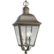 Progress Lighting - Three Light Hanging Lantern - Outdoor - Andover - Outdoor