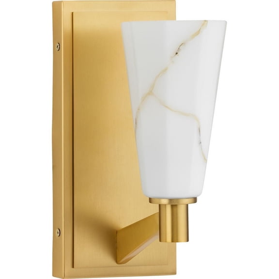 P710138-109 Progress Lighting Tosca - 1 Light Wall Bracket-10 Inches Tall and 6 Inches Wide-Brushed Bronze Finish