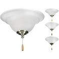 thumbnail image 1 of Trinity Collection Two-Light Ceiling Fan Light, 1 of 5
