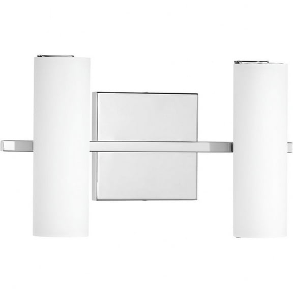 P300186-015-30-Progress Lighting-Colonnade LED - 2 Light - Cylinder Shade in Luxe and Mid-Century Modern style - 13.25 Inches wide by 7.5 Inches