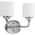thumbnail image 1 of Progress Lighting - Two Light Bath - Lynzie - 2 Light - Oval Shade in Modern, 1 of 2