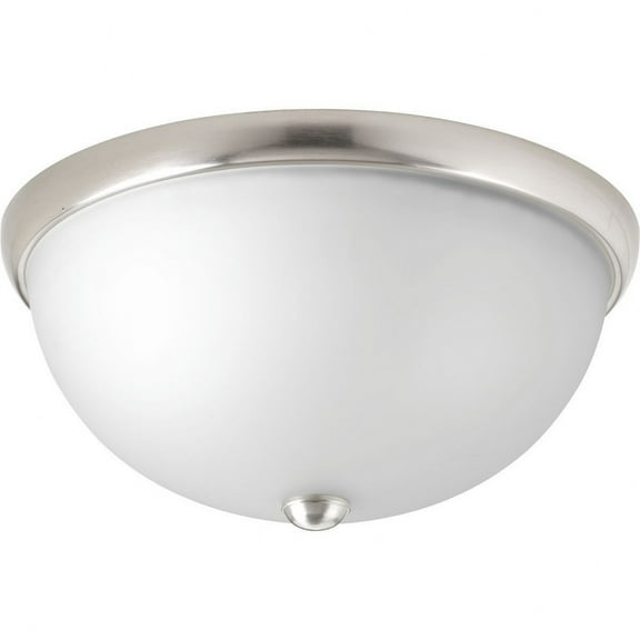 Progress Lighting - Two Light Flush Mount - Close-to-Ceiling - Glass Domes - 6.5