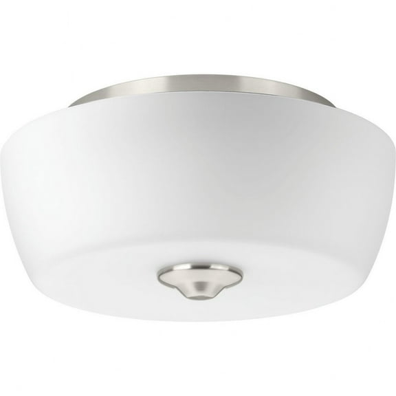 Leap Collection Two-Light 14" Flush Mount
