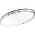 thumbnail image 1 of Two-Light 18" LED Oval Flush Mount, 1 of 2