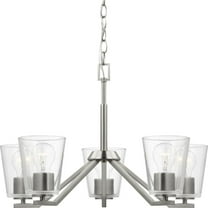 Progress Lighting - Vertex - 5 Light Chandelier In Contemporary Style-15.25