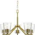 thumbnail image 1 of Progress Lighting - Vertex - 5 Light Chandelier In Contemporary Style-15.25, 1 of 14