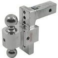 thumbnail image 1 of Flash Dt-stbm6600 Adjustable Double Ball RV Hitch Polished Aluminium, 1 of 2