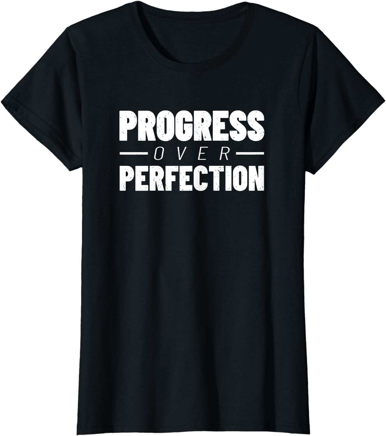 Progress Over Perfection Gym Fitness Workout Motivation TShirt