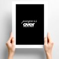 Perfection Commercial Progress Over Perfection Minimalist And Motivational Art Poster ...
