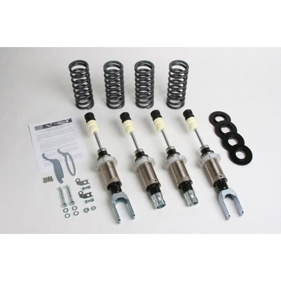 Progress Tech 89-91 Honda Civic/Si/CRX Coil-Over 2 System (FR 550lb / RR 550lb) Factory Top Hat Only