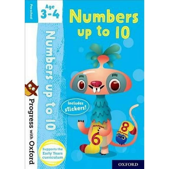 Progress With Oxford: Numbers Up To 10 Age 3-4