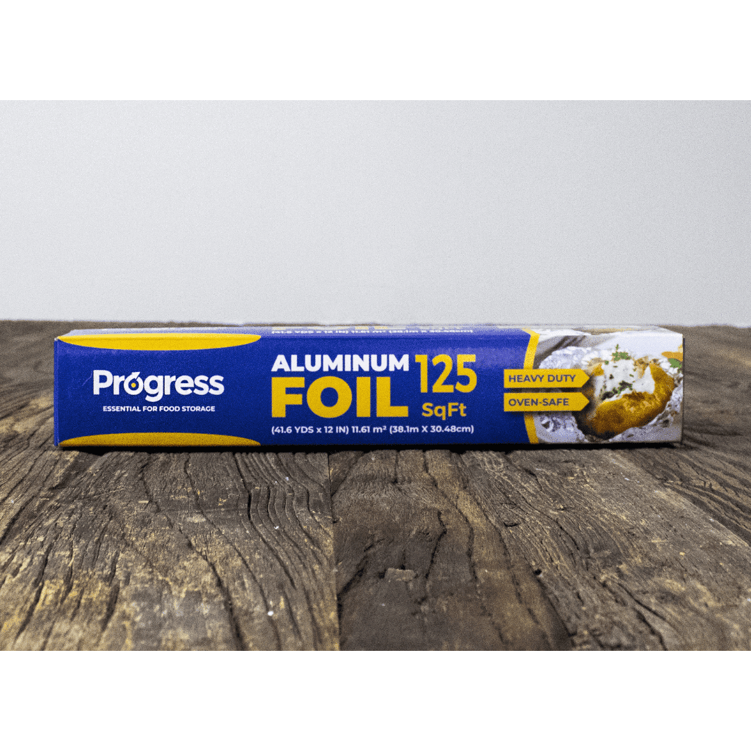 Progress Wrap Standard Aluminum Foil, 125 Sq Ft Roll, 24 Count per Pack